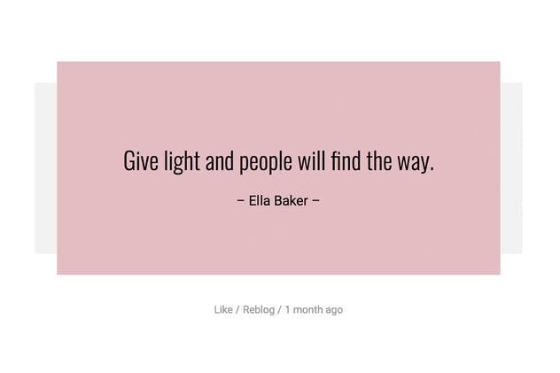 家居品牌网站Tumblr主题 Calm Tumblr Theme插图(1)