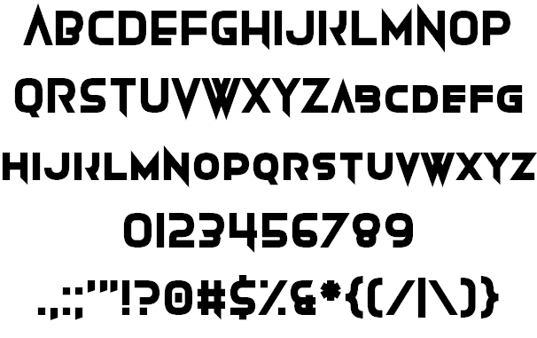 Armwarmer font插图1 Armwarmer font插图1