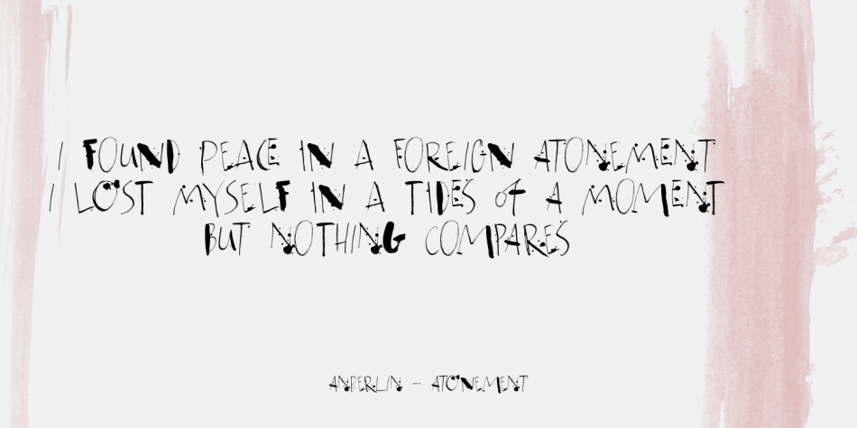 Atonement Font插图2
