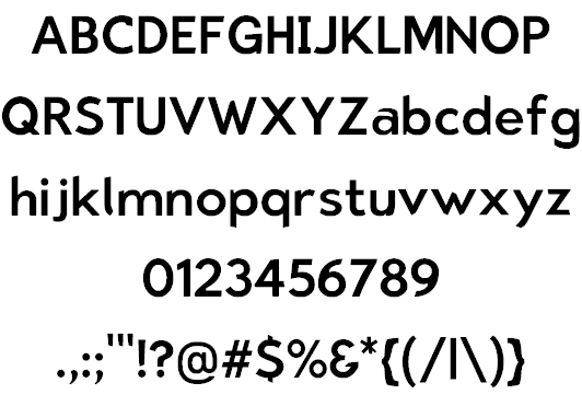 Lunarshade font插图1