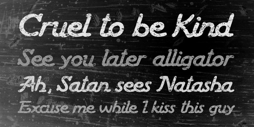 Haziness Font Family插图2