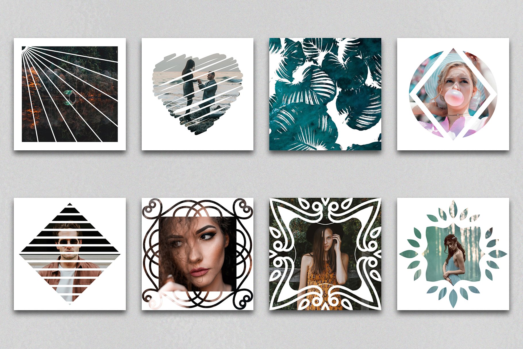 260款Instagram故事&文章贴图模板素材库精选 260 Instagram Stories & Post Bundle插图(11)