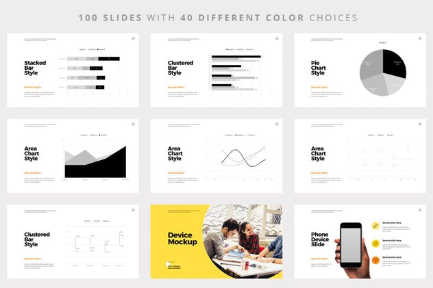 企业团队成员介绍/信息图表PPT幻灯片模板 RAVI Powerpoint Template插图(13)