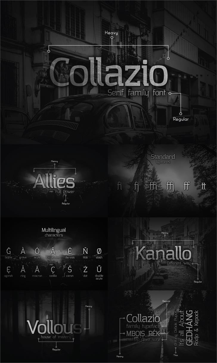 Collazio Personal Use font插图1 Collazio Personal Use font插图1