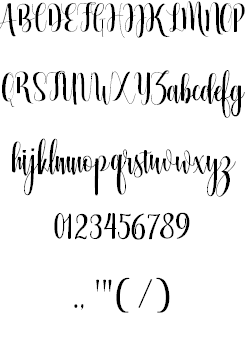 Glorious Free font插图1 Glorious Free font插图1