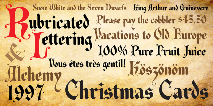 Magic Spell JF Font插图1