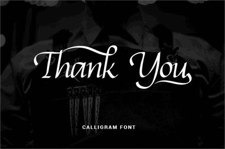 Calligram Personal font插图10 Calligram Personal font插图10