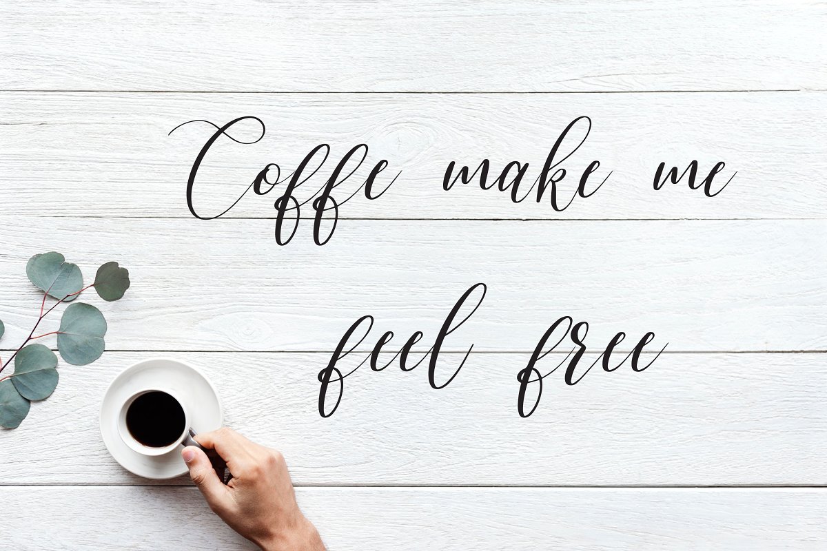 Magic & Chic Calligraphy Font插图3