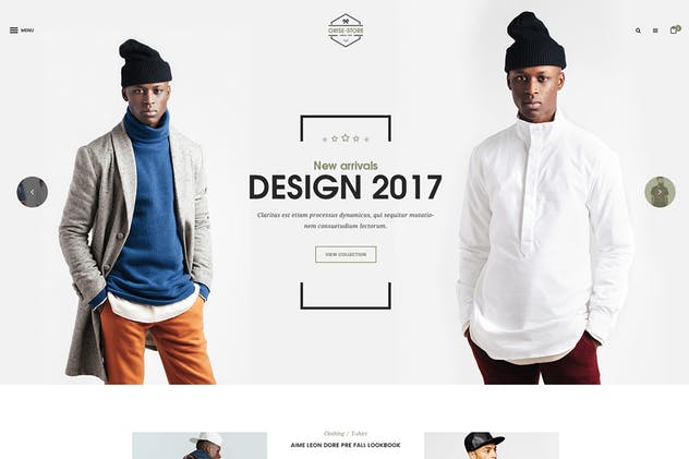 时装电子商务网站HTML模板素材库精选 Orise – Mutli-Concept eCommerce HTML5 Template插图(3)