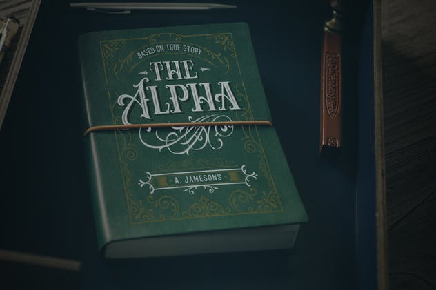 维多利亚风格复古英文衬线字体 Carllosta – Layered Font (+EXTRAS)插图(7)