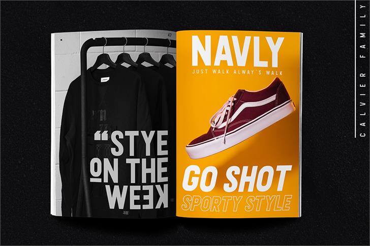 Calvier font插图3 Calvier font插图3