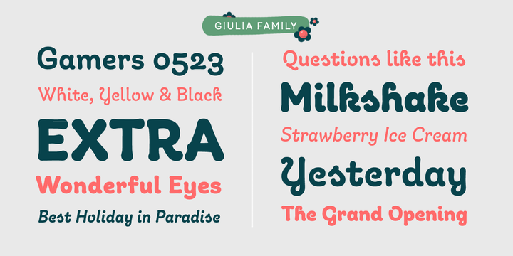 Giulia Font Family插图5