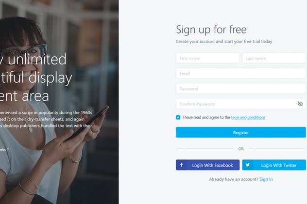 基于Bootstrap&Sass框架的网站管理系统模板素材库精选 Pangong – Developer-friendly Bootstrap 4 Admin插图(6)