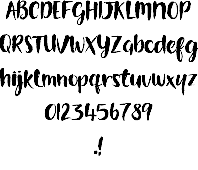 Gorgeously World  DEMO font插图2
