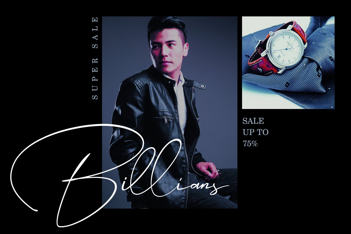 Beckman Demons – Signature Font插图3