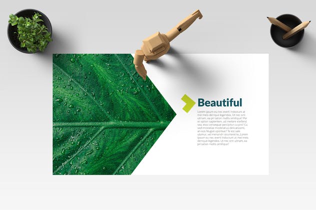 女性时尚品牌策划PPT幻灯片模板 BIMA Powerpoint Template插图(3)