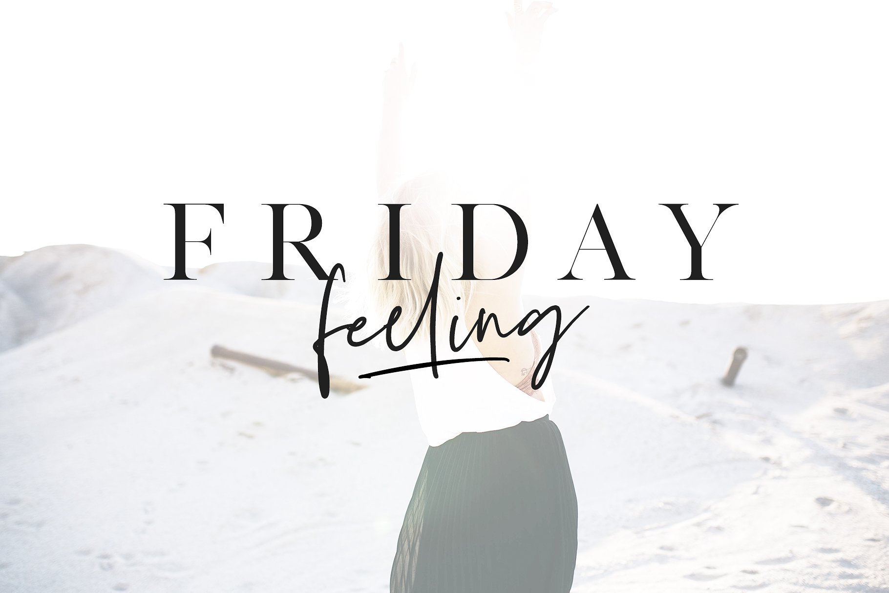 时尚的衬线字体和脚本字体 Silver South Font Duo插图(5)