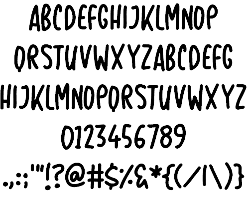 Simply Be font插图1