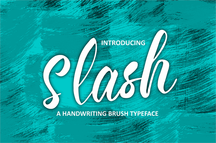 Slash font插图 Slash font插图
