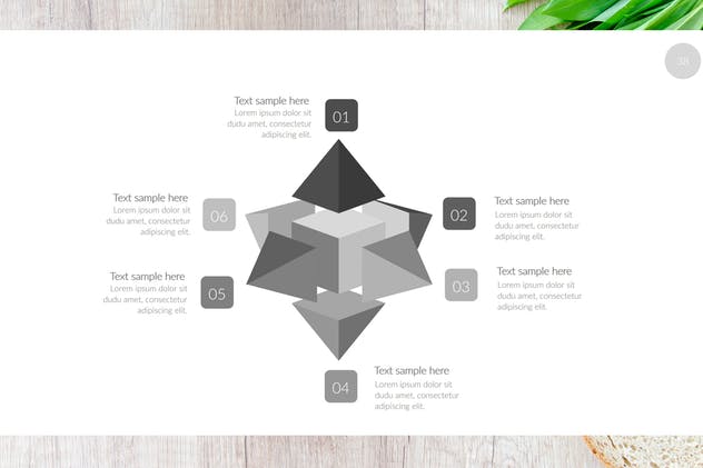 黑白设计风格项目规划PPT幻灯片模板 Black White Project Vol. 3 Powerpoint插图(3)