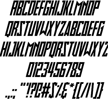 Slimbots font插图2 Slimbots font插图2