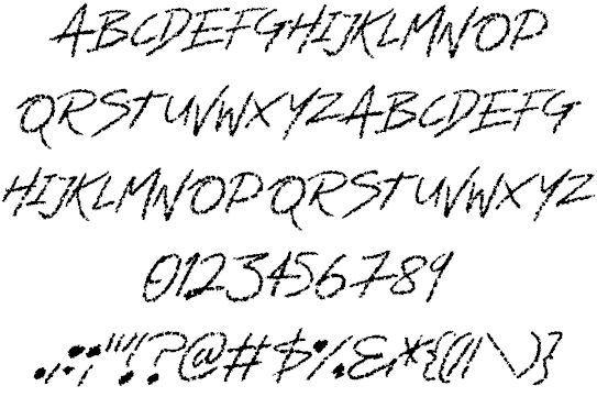 Ghastly font插图1 Ghastly font插图1