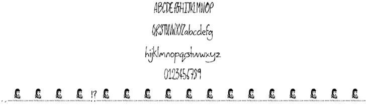 Shiny Pimple font插图1 Shiny Pimple font插图1