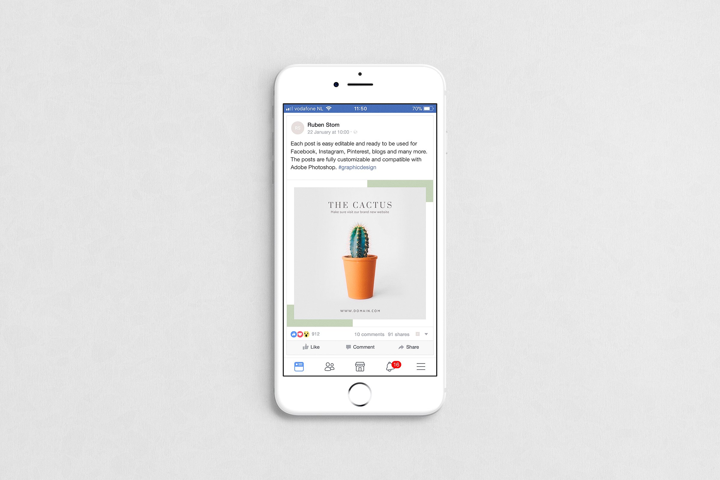INS风社交媒体文章设计素材包 Stockholm Social Media Pack插图(2)