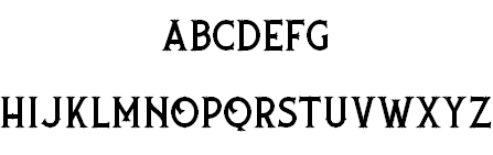 nufced DEMO font插图6