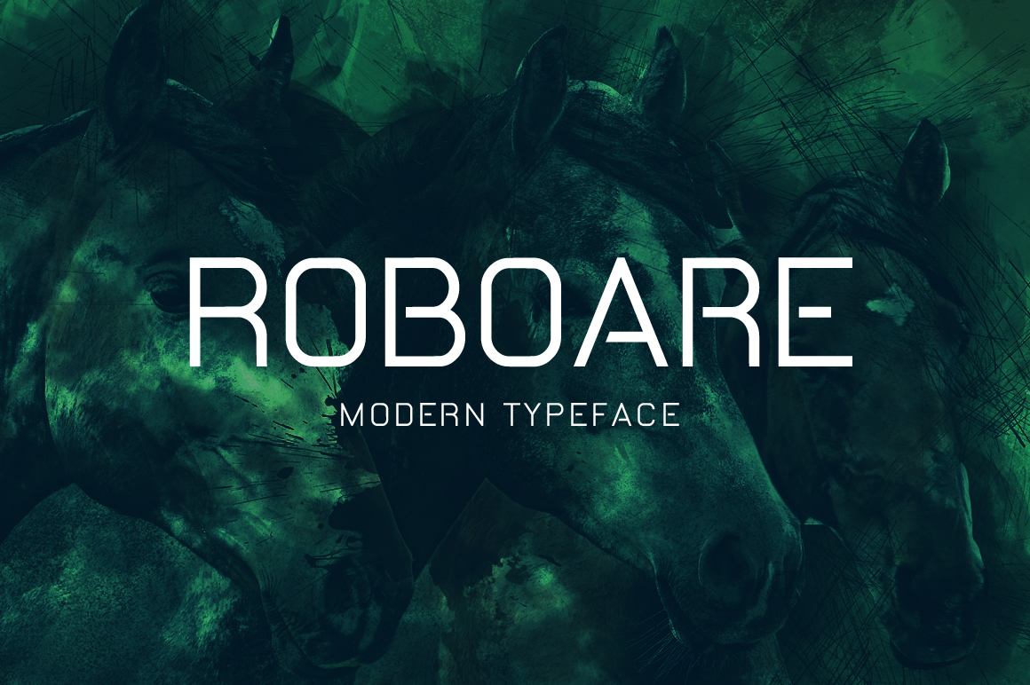 Roboare Regular Font插图