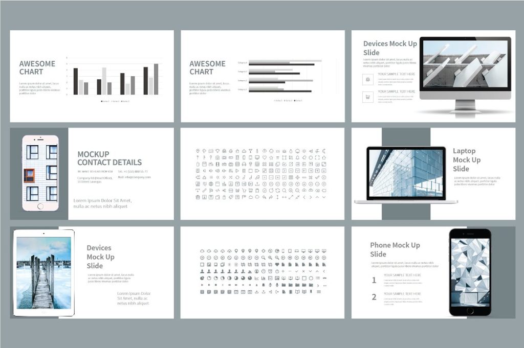 一款时尚人物主题PPT模版下载[pptx]插图(3)