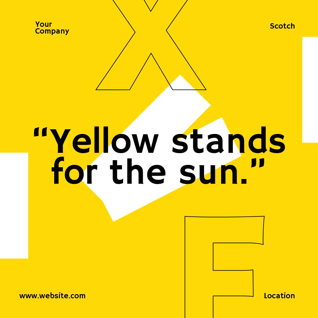 高端企业品牌宣传推广社交媒体Banner设计模板素材库精选 BUTTERSCOTCH Media Banners插图(7)