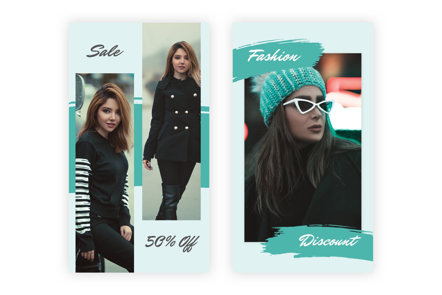 21款自媒体社交广告Banner图设计模板素材v4[SKETCH] 21 Social Media Banners Kit (Vol. 4) for Sketch插图(8)