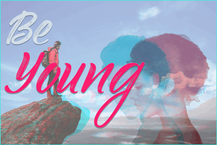 Youth Touch DEMO font插图4 Youth Touch DEMO font插图4