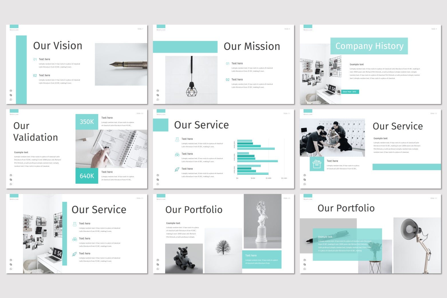 工业设计公司介绍PPT幻灯片模板 Neoro – Powerpoint Template插图(2)