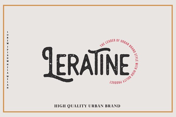 The Monokill – 3 Font With Extras插图2