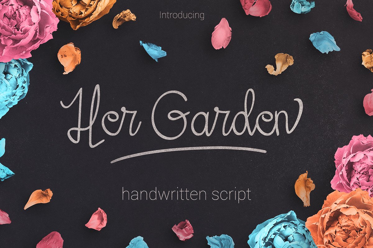 Her Garden Font插图
