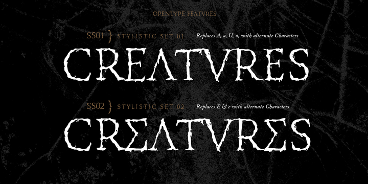 XXII Totenkult Font插图7