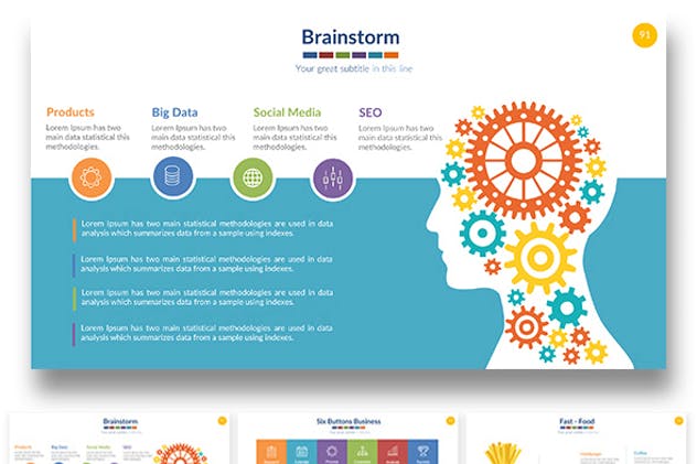 100,000+页面项目推介企业介绍PPT幻灯片模板合集v2 Powerpoint Presentation Template Update V.2插图(8)