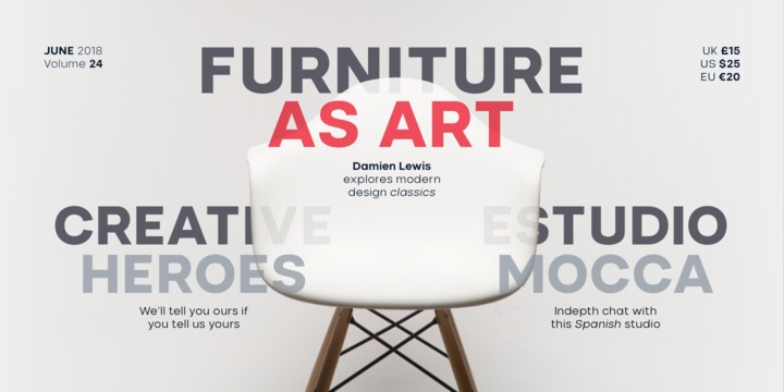 Nominee Font Family插图7