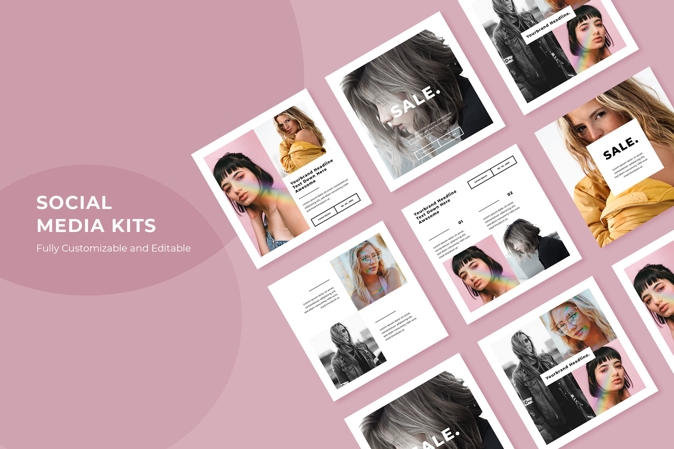 潮牌促销活动推广社交媒体新媒体设计素材 SRTP – Social Media Kit.88插图