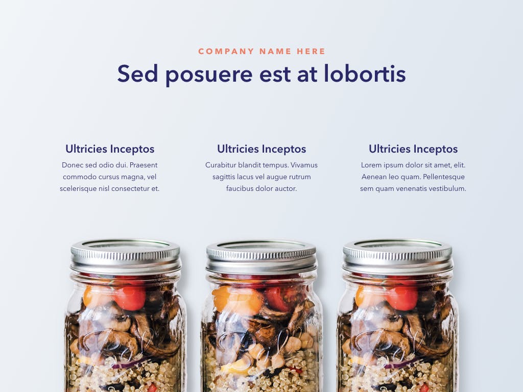 营养与健康饮食主题PPT幻灯片模板 Nutritious PowerPoint Template插图(6)