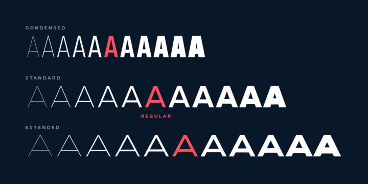 Nominee Font Family插图2