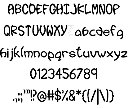 EP Wiggle font插图3