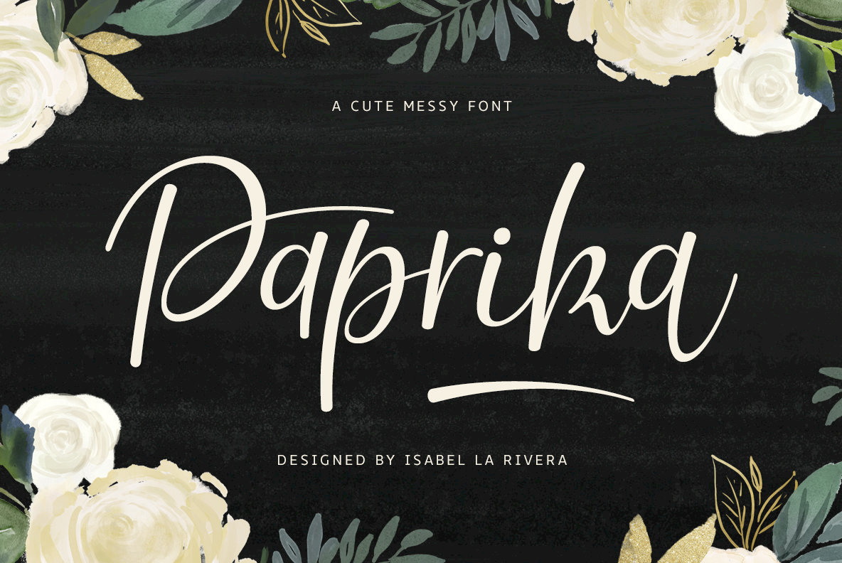 Paprika Font Family插图