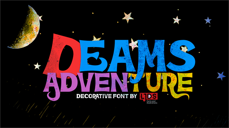 Dreams Adventure DEMO font插图2 Dreams Adventure DEMO font插图2