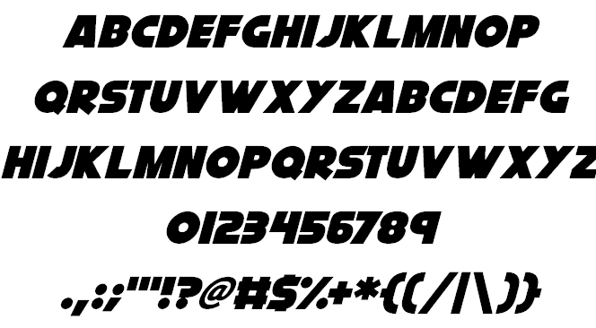 Cryogenix font插图2