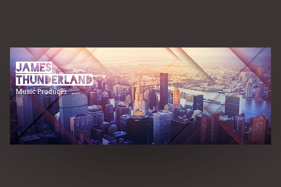 5款现代Facebook时间轴封面模板素材库精选 5 Modern Facebook Timeline Covers插图(4)