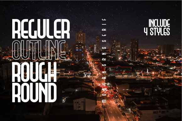 Light City Font插图2