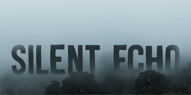 Silent Echo DEMO font插图